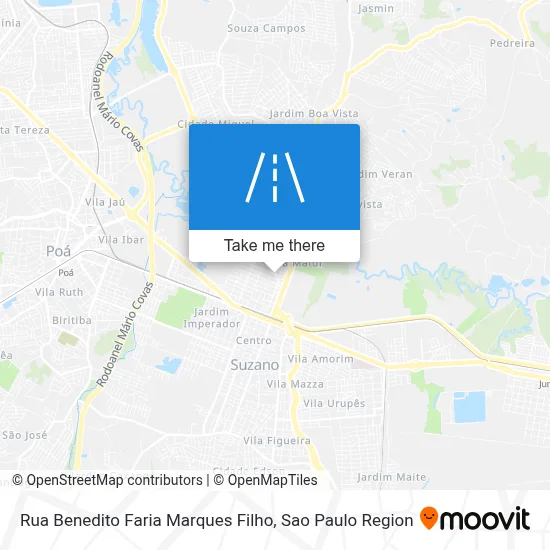 Rua Benedito Faria Marques Filho map