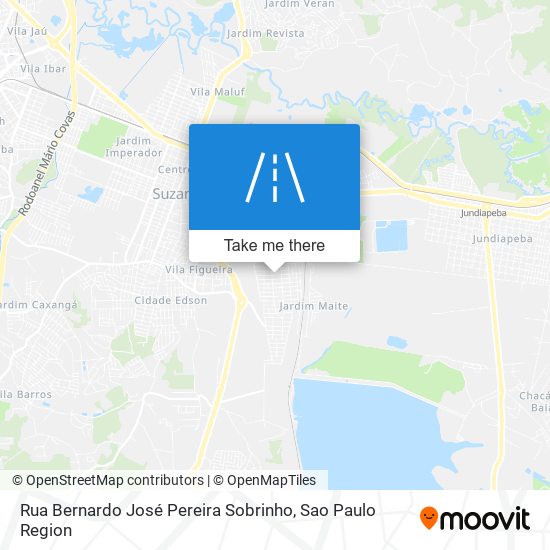 Rua Bernardo José Pereira Sobrinho map