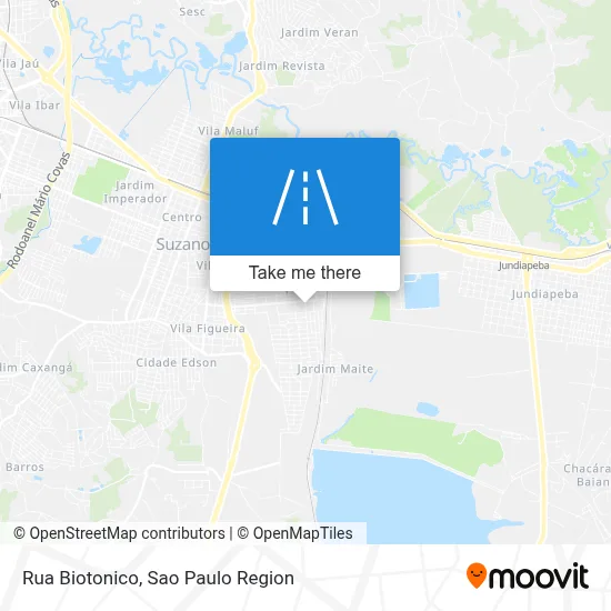 Rua Biotonico map