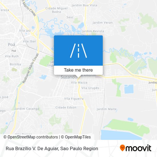 Rua Brazílio V. De Aguiar map