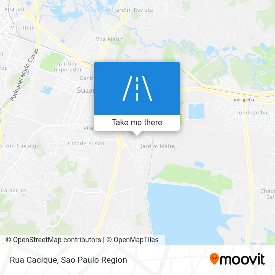 Rua Cacique map