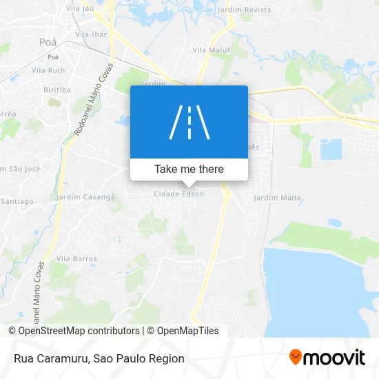 Rua Caramuru map