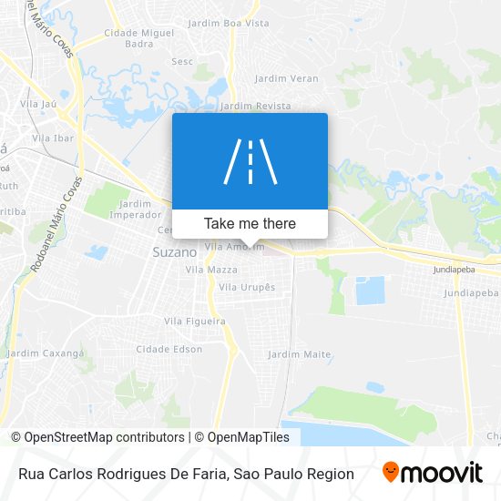 Rua Carlos Rodrigues De Faria map