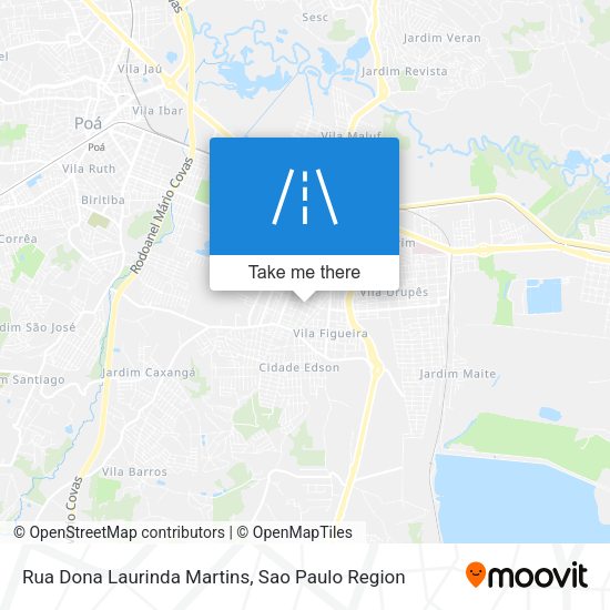 Rua Dona Laurinda Martins map