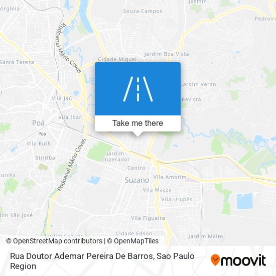 Rua Doutor Ademar Pereira De Barros map