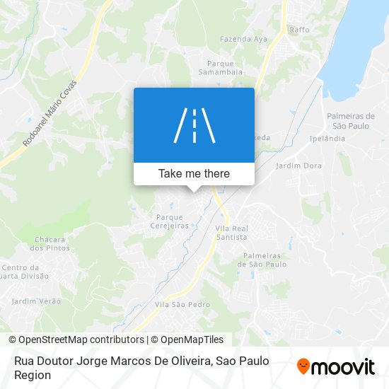 Rua Doutor Jorge Marcos De Oliveira map