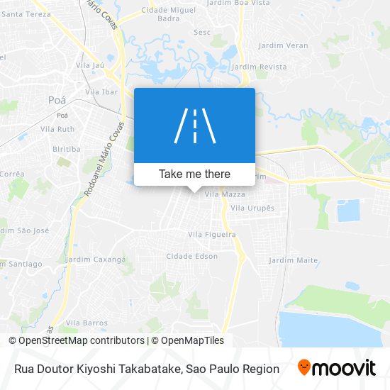 Rua Doutor Kiyoshi Takabatake map