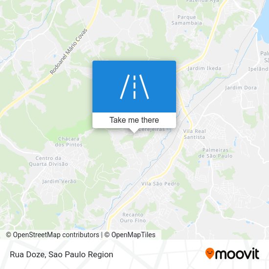 Rua Doze map