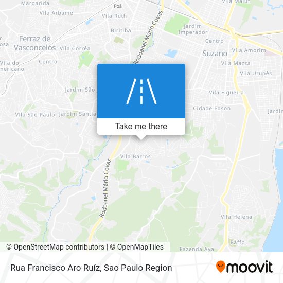 Rua Francisco Aro Ruíz map