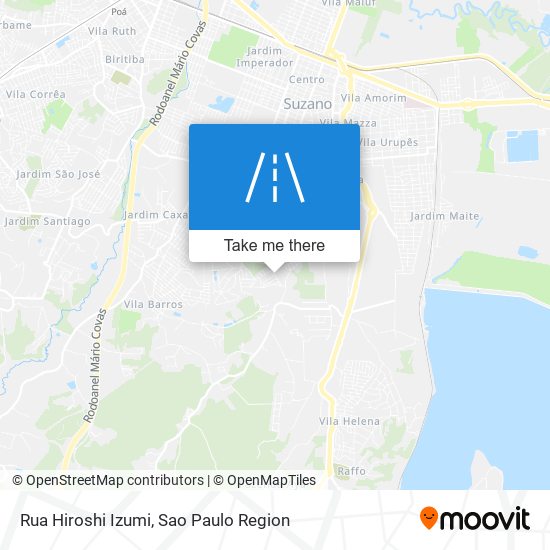 Rua Hiroshi Izumi map