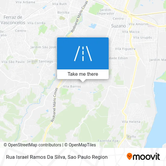 Rua Israel Ramos Da Silva map