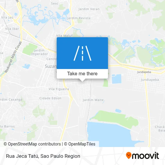 Rua Jeca Tatú map