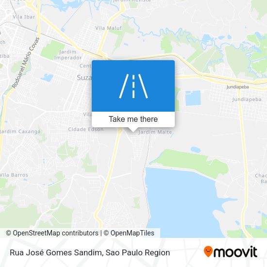 Rua José Gomes Sandim map