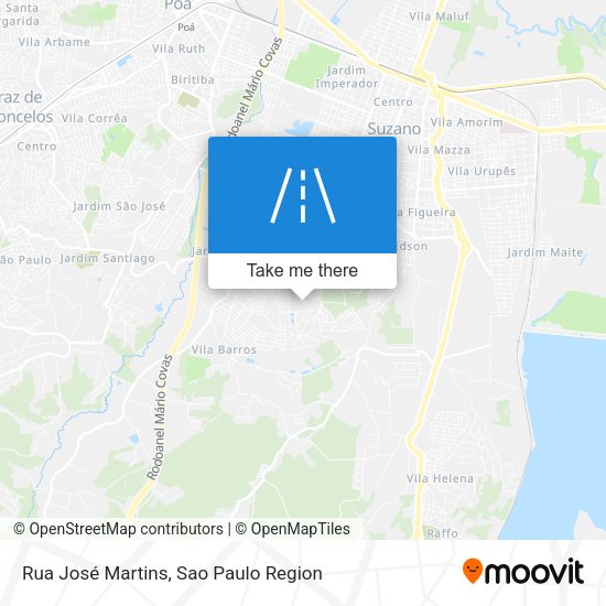 Rua José Martins map