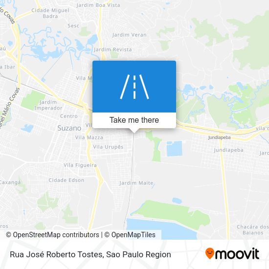 Rua José Roberto Tostes map