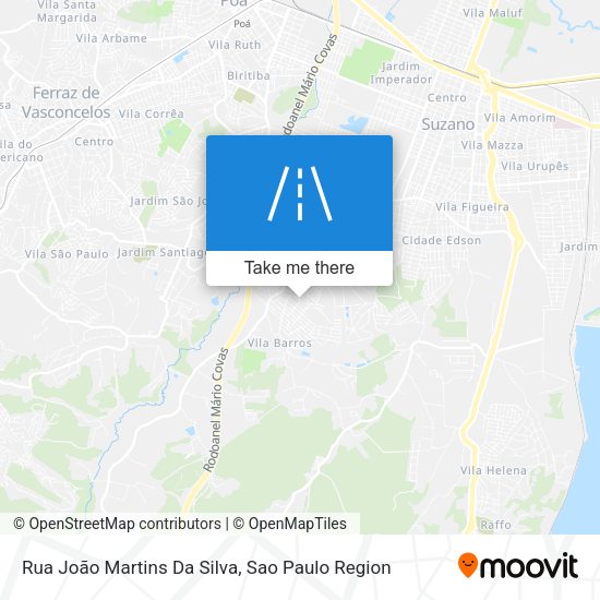 Rua João Martins Da Silva map