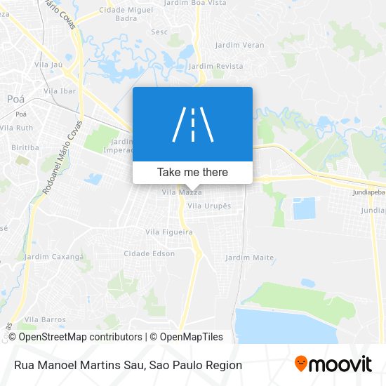 Rua Manoel Martins Sau map