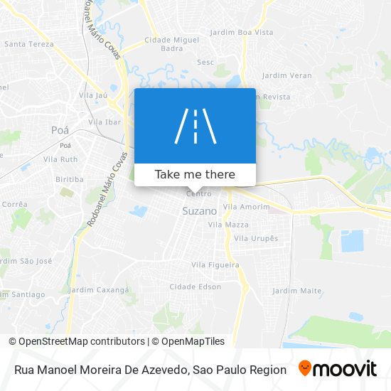 Rua Manoel Moreira De Azevedo map