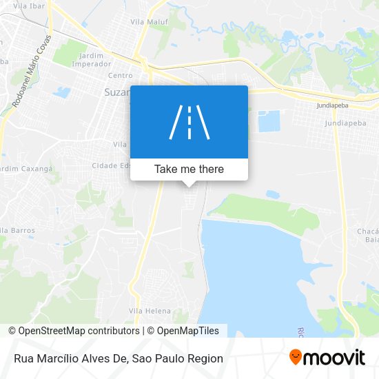 Rua Marcílio Alves De map