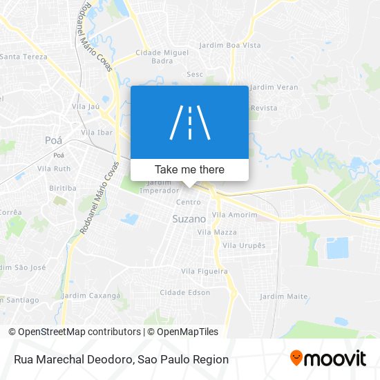 Rua Marechal Deodoro map