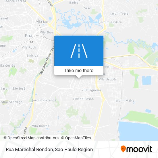 Mapa Rua Marechal Rondon