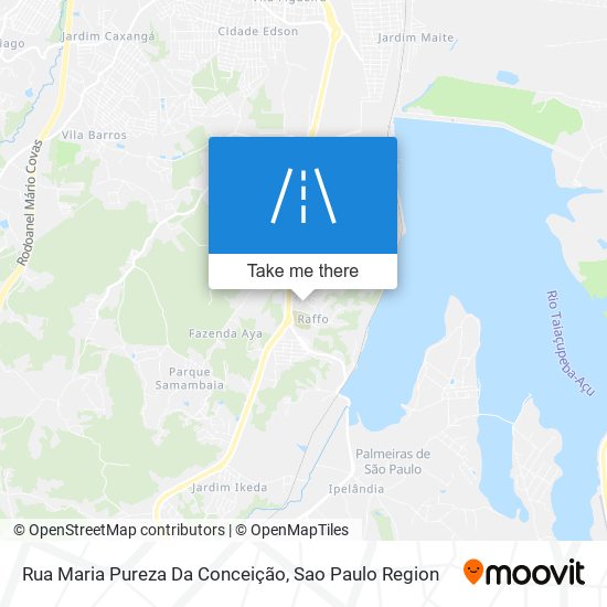 Mapa Rua Maria Pureza Da Conceição