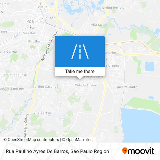 Rua Paulino Ayres De Barros map