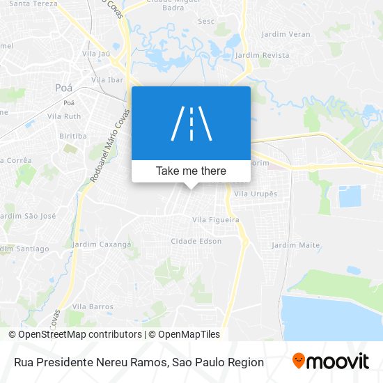 Rua Presidente Nereu Ramos map