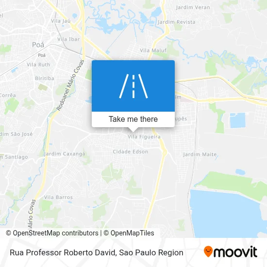 Rua Professor Roberto David map