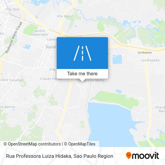 Rua Professora Luiza Hidaka map