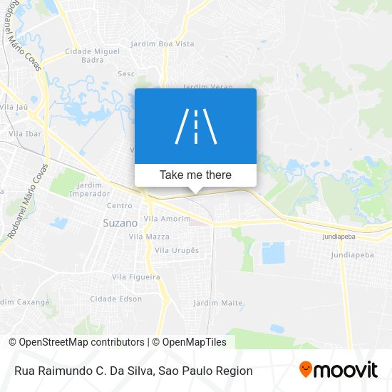 Rua Raimundo C. Da Silva map