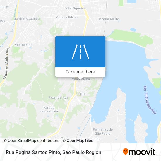 Rua Regina Santos Pinto map