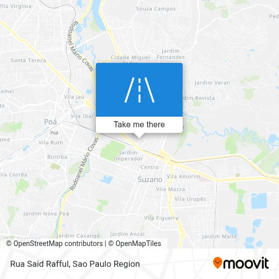 Rua Said Rafful map
