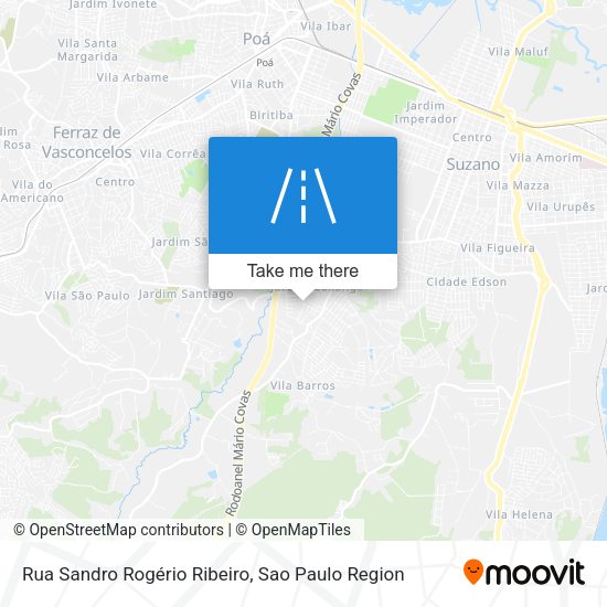Rua Sandro Rogério Ribeiro map