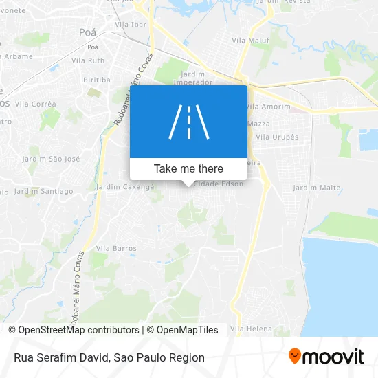 Rua Serafim David map