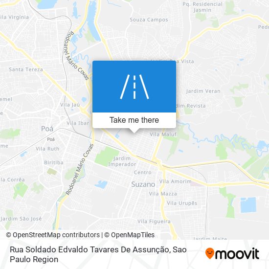 Rua Soldado Edvaldo Tavares De Assunção map