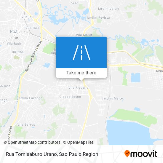 Rua Tomisaburo Urano map