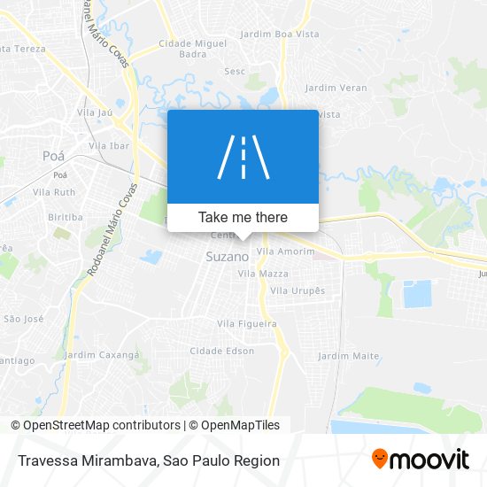 Travessa Mirambava map