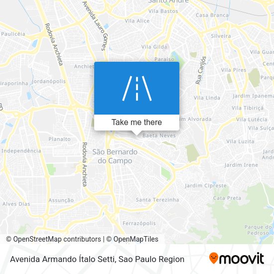 Avenida Armando Ítalo Setti map