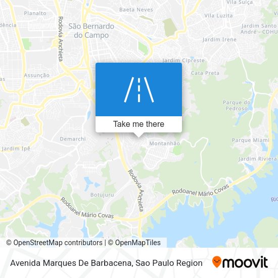 Avenida Marques De Barbacena map