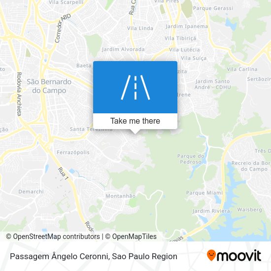 Passagem Ângelo Ceronni map