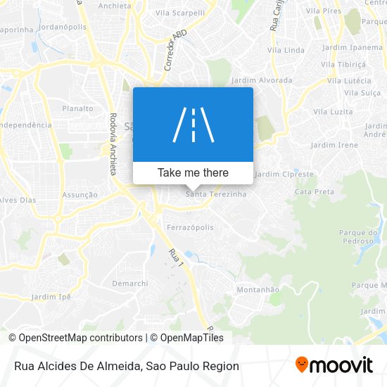 Rua Alcides De Almeida map