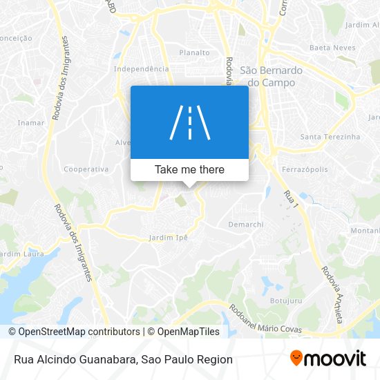 Rua Alcindo Guanabara map