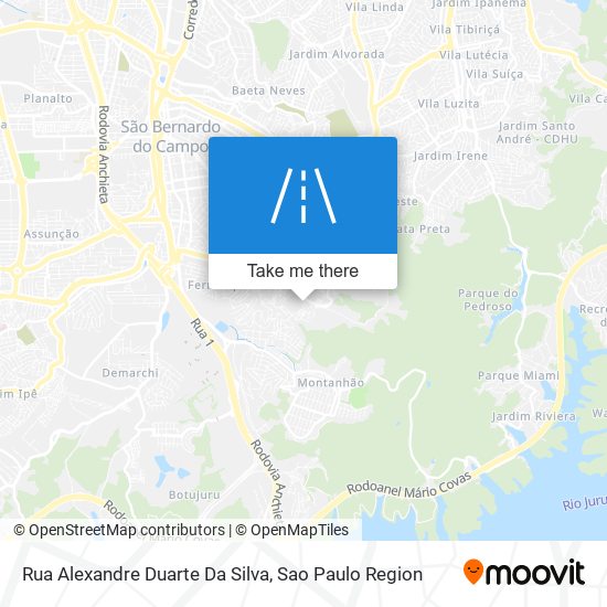 Rua Alexandre Duarte Da Silva map