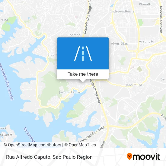 Rua Alfredo Caputo map