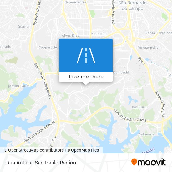 Rua Antúlia map