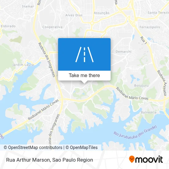 Rua Arthur Marson map