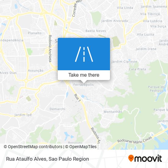 Rua Ataulfo Alves map