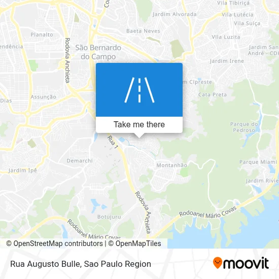 Rua Augusto Bulle map