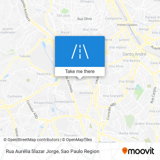 Rua Aurélia Slazar Jorge map